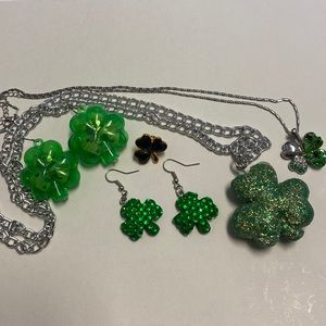 St. Patricks day jewelry lot